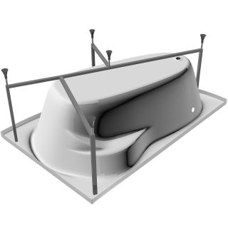 Акриловая ванна Relisan Zoya 150x95 L Гл000001462 без гидромассажа